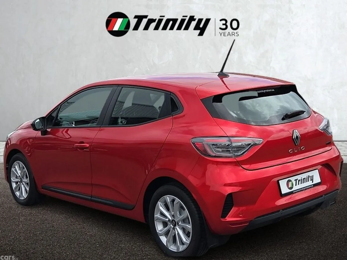 Renault Clio Hatchback, Petrol Hybrid, 2025, Red