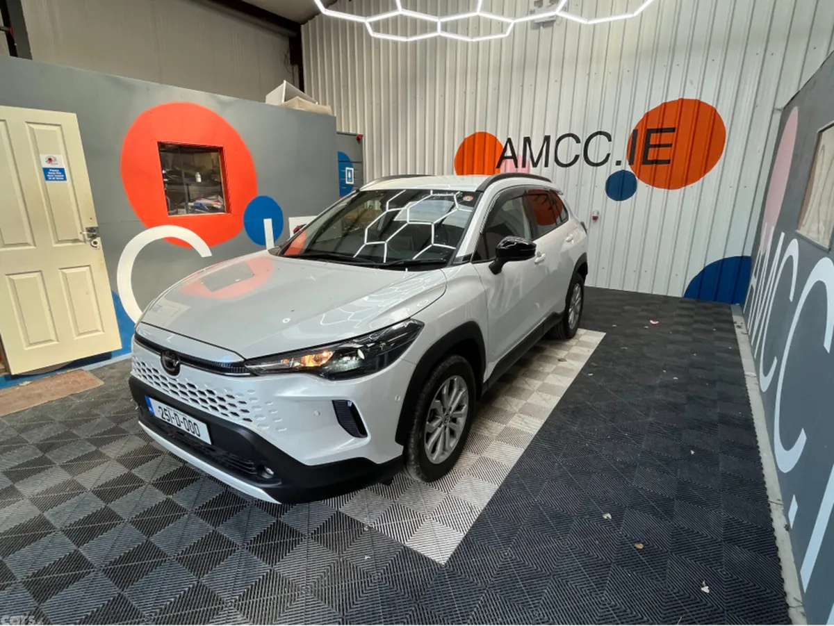 Toyota Corolla Cross SUV, Petrol Hybrid, 2025, White