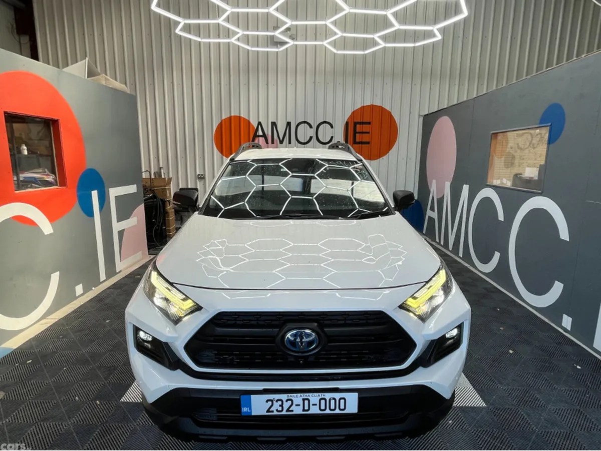 Toyota RAV4 SUV, Petrol Hybrid, 2023, White