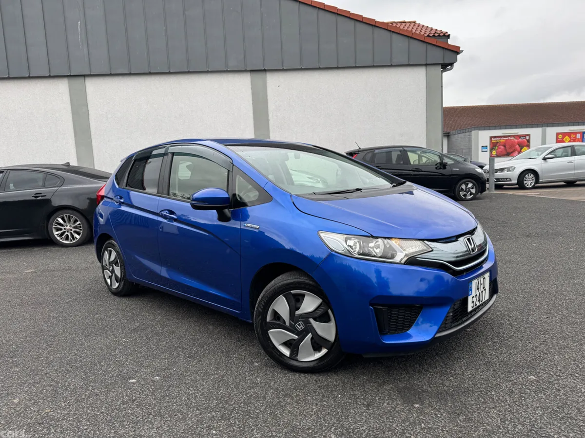 Honda Fit Hatchback, Petrol Hybrid, 2014, Blue