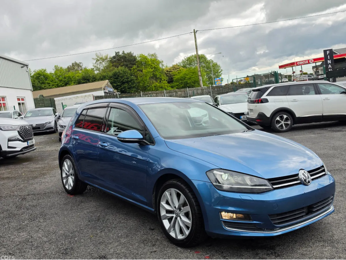 Volkswagen Golf Hatchback, Petrol, 2014, Blue