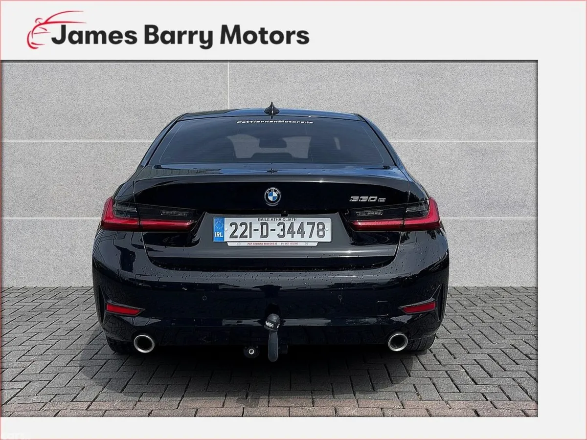 BMW 3-Series Saloon, Petrol Plug-in Hybrid, 2022, Black