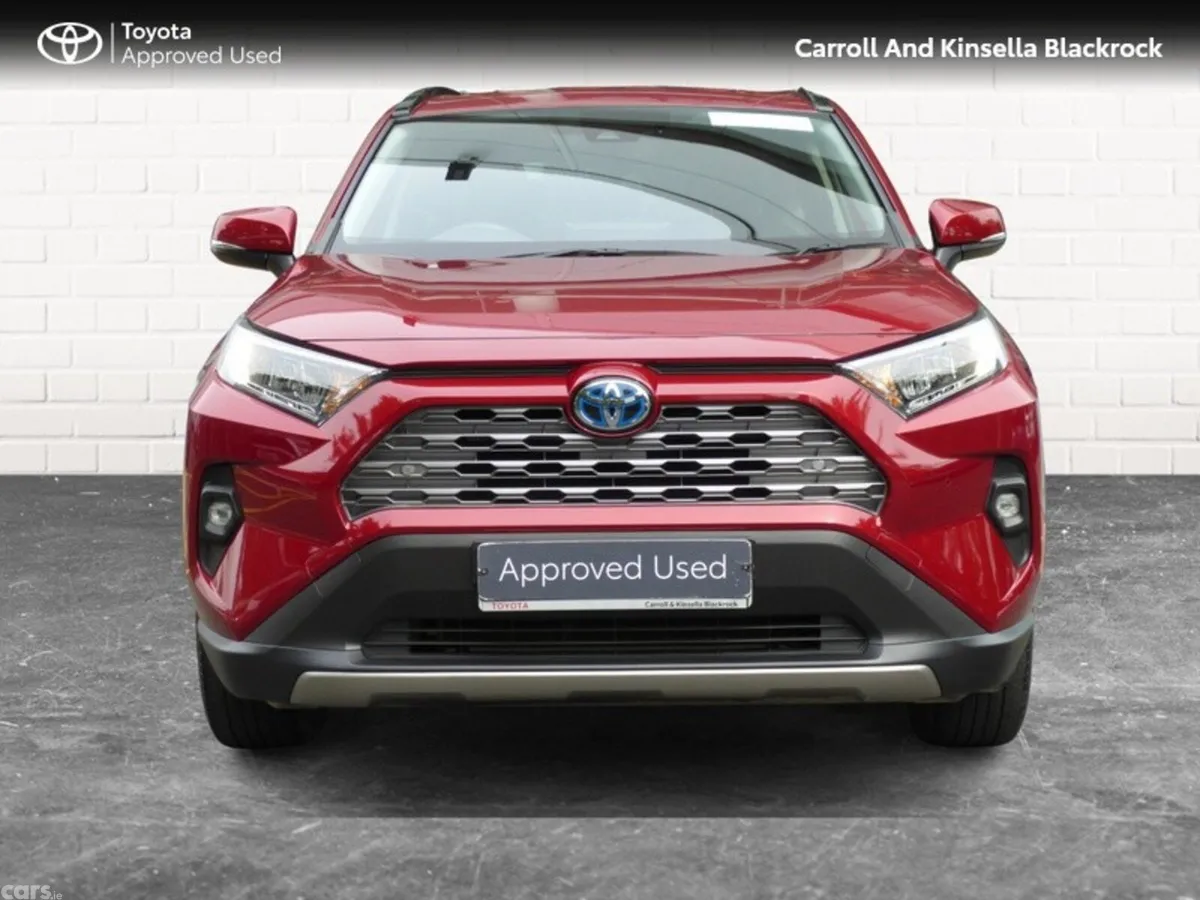 Toyota RAV4 SUV, Petrol Hybrid, 2023, Red