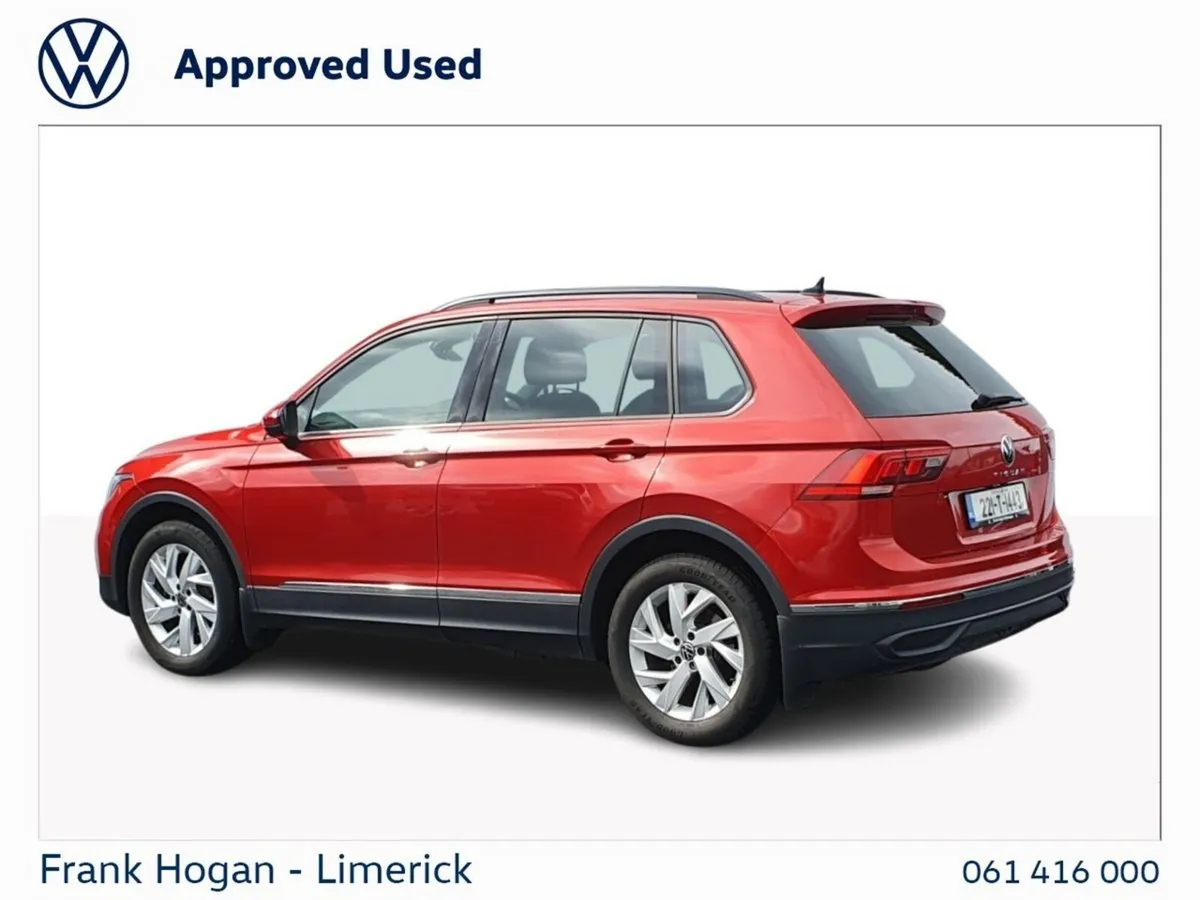 Volkswagen Tiguan SUV, Diesel, 2022, Red