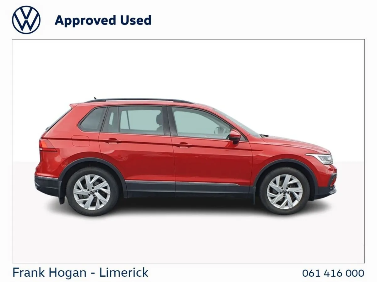 Volkswagen Tiguan SUV, Diesel, 2022, Red