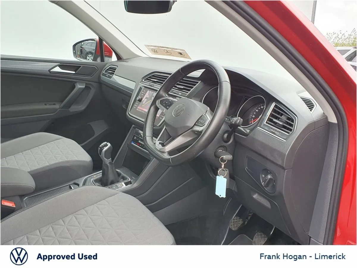 Volkswagen Tiguan SUV, Diesel, 2022, Red
