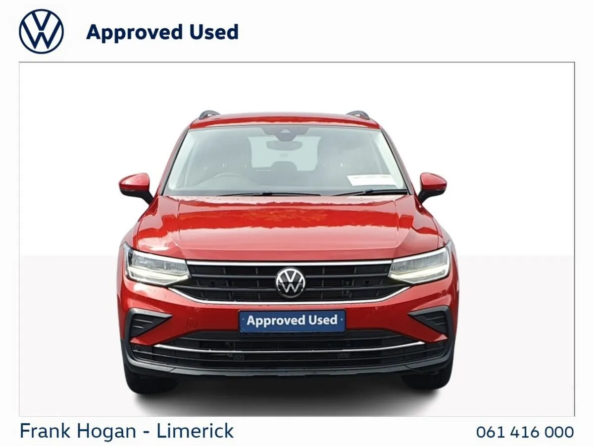 Volkswagen Tiguan SUV, Diesel, 2022, Red