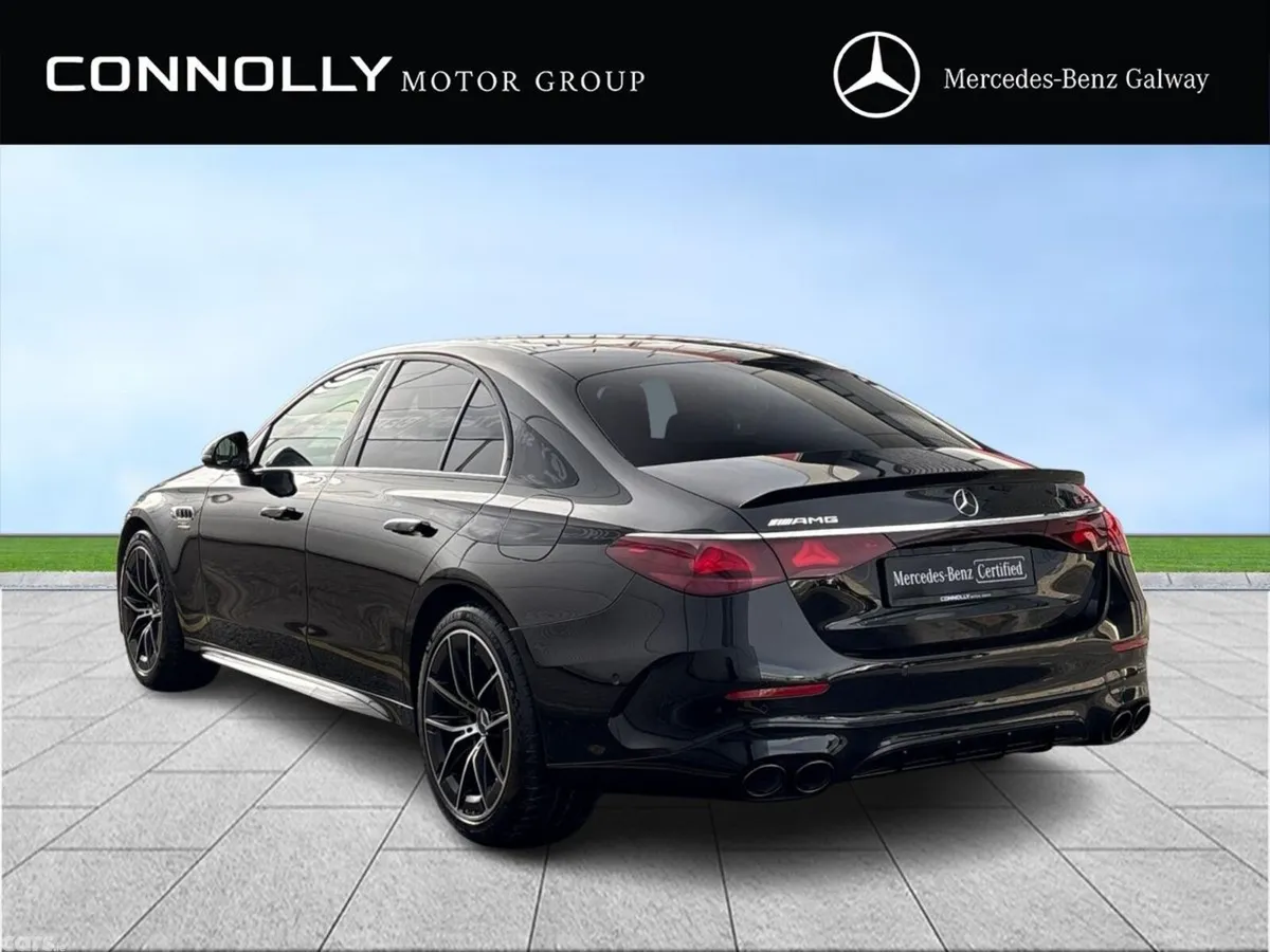 Mercedes-Benz E-Class Saloon, Petrol Plug-in Hybrid, 2026, Black