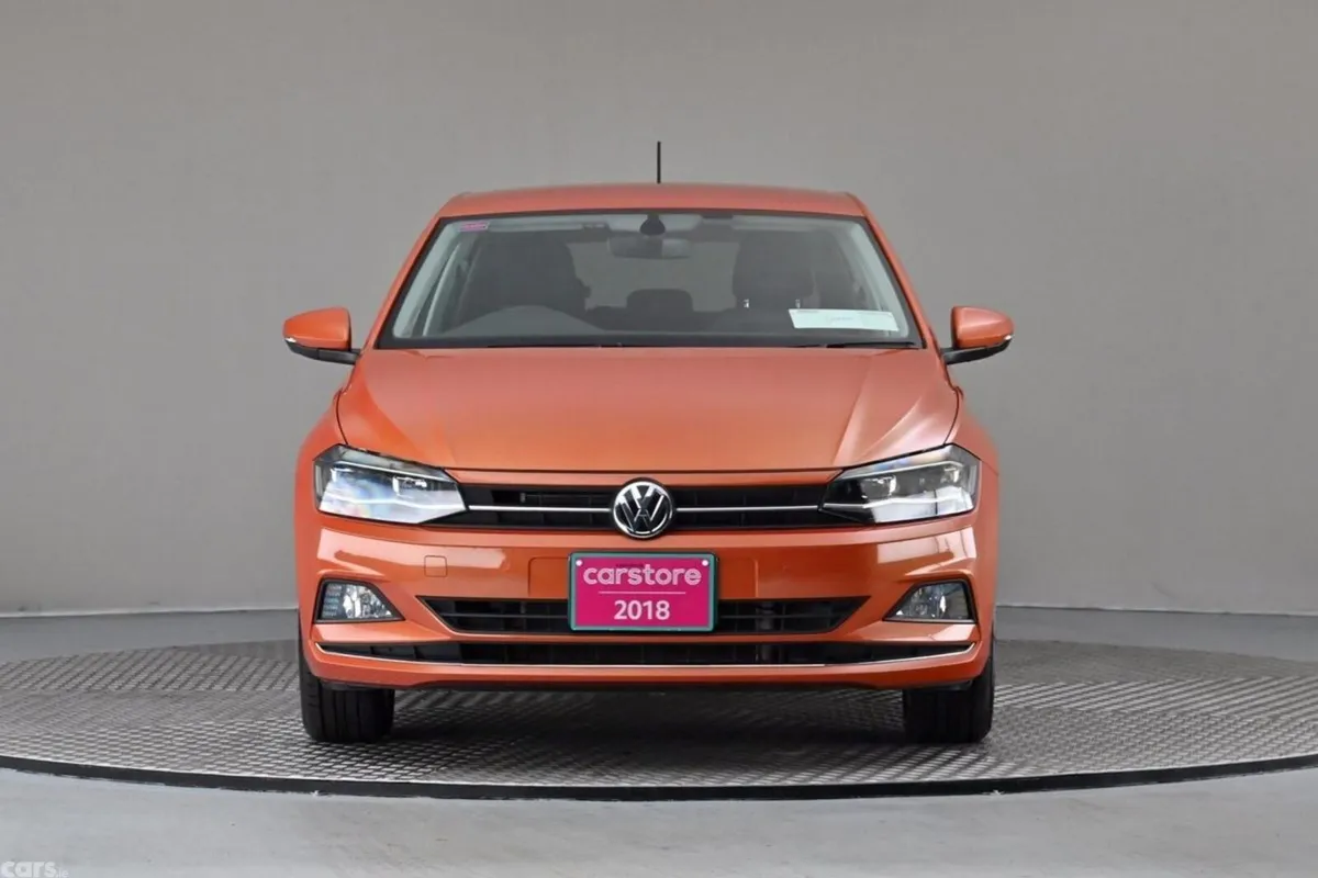 Volkswagen Polo Hatchback, Petrol, 2018, Orange