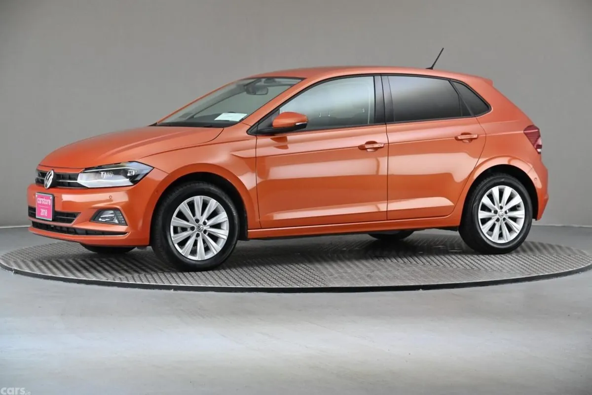 Volkswagen Polo Hatchback, Petrol, 2018, Orange