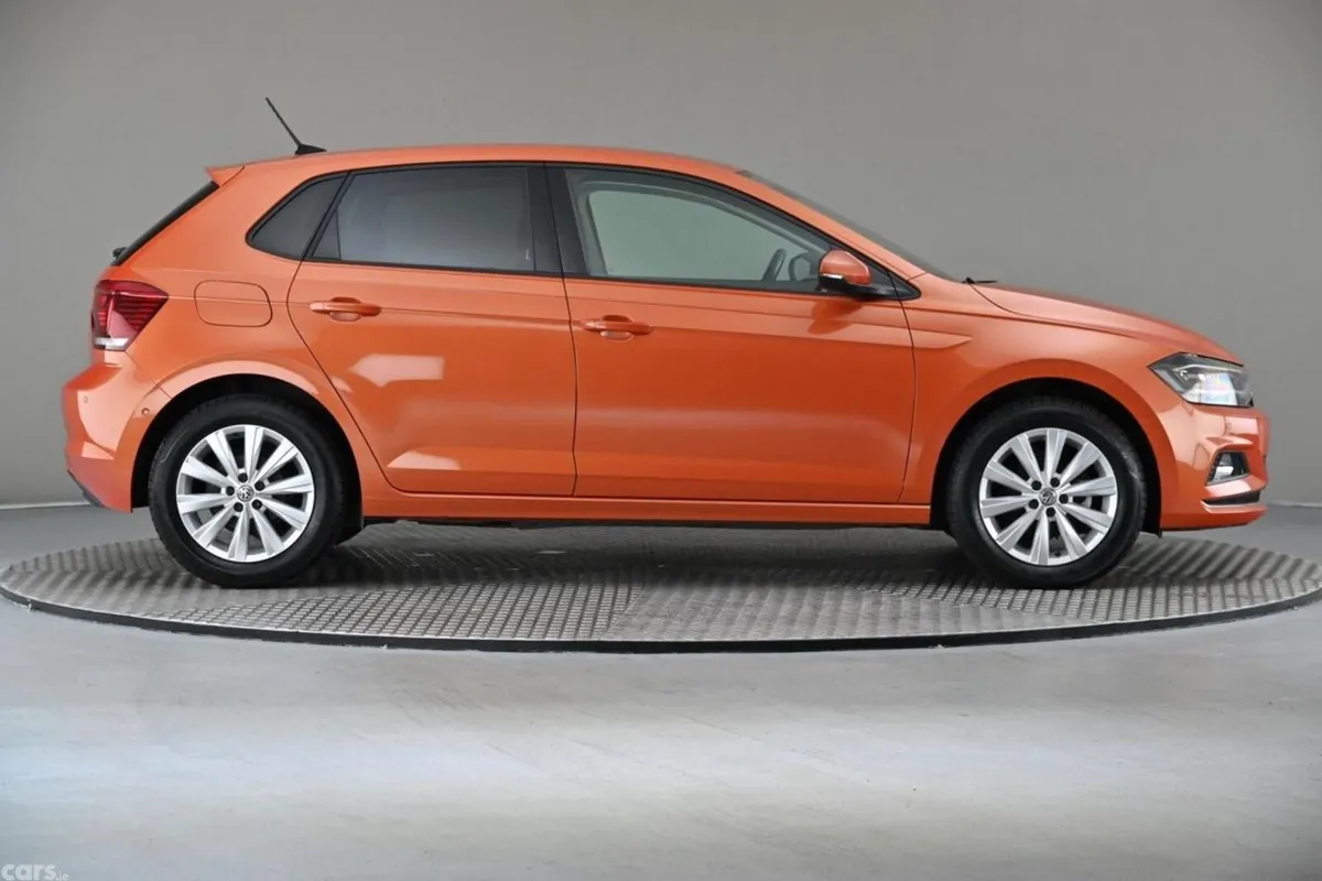 Volkswagen Polo Hatchback, Petrol, 2018, Orange