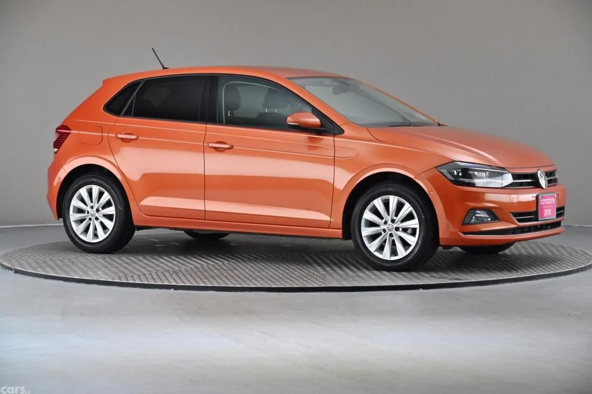 Volkswagen Polo Hatchback, Petrol, 2018, Orange
