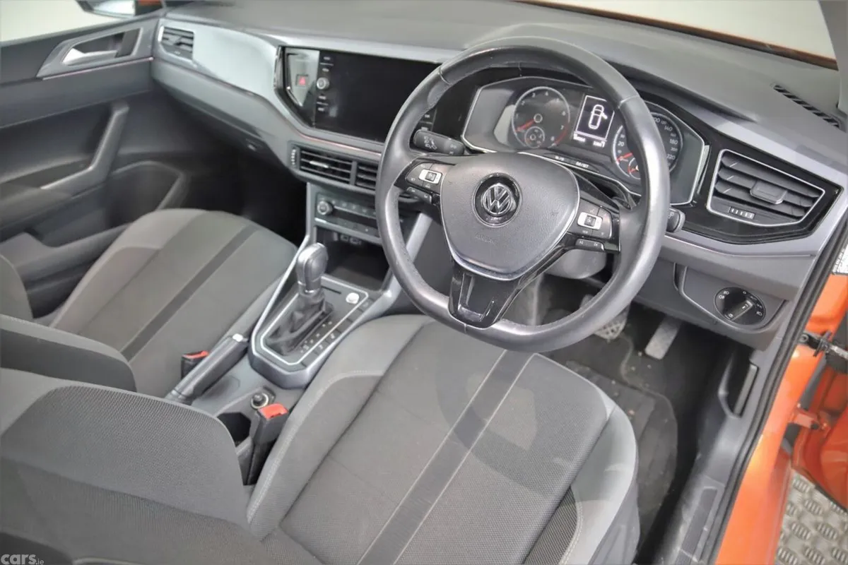 Volkswagen Polo Hatchback, Petrol, 2018, Orange