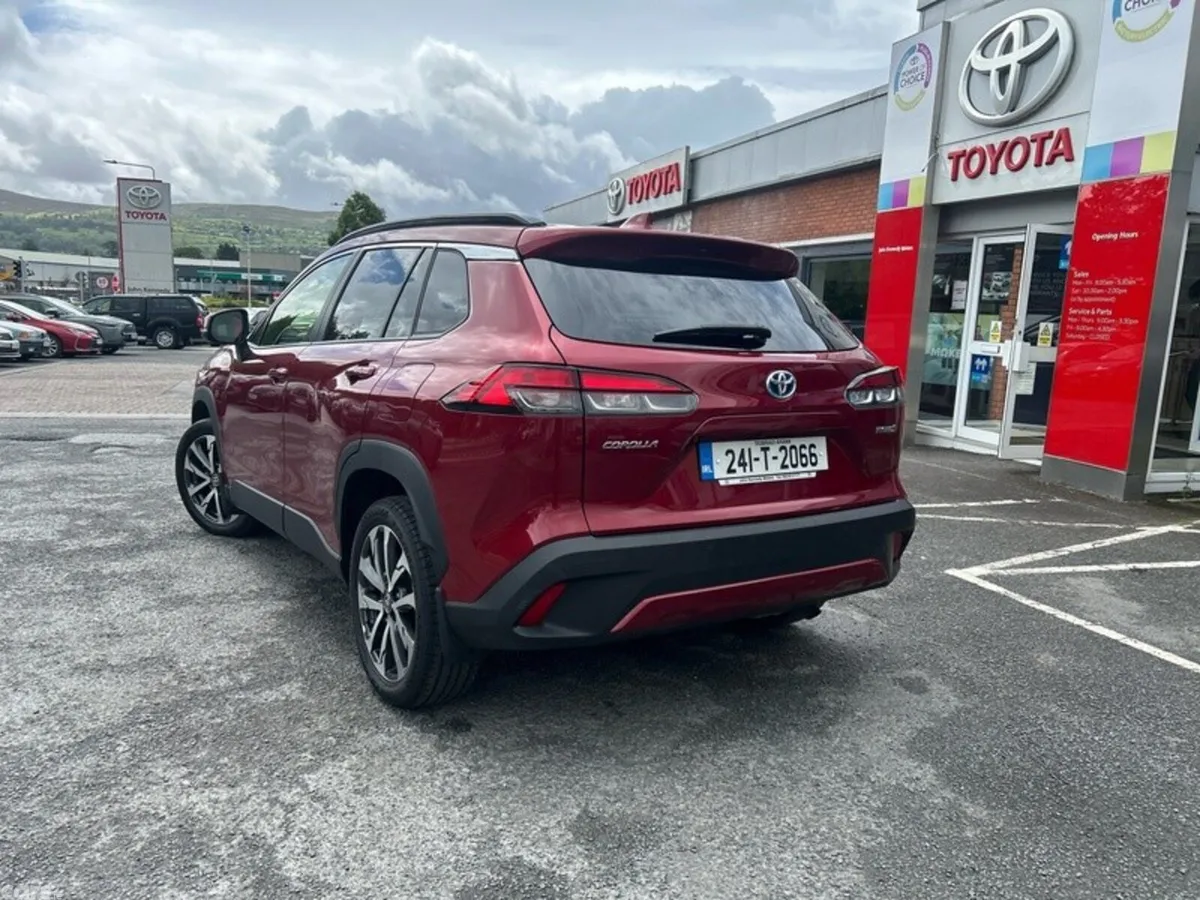 Toyota Corolla Cross SUV, Petrol Hybrid, 2024, Red