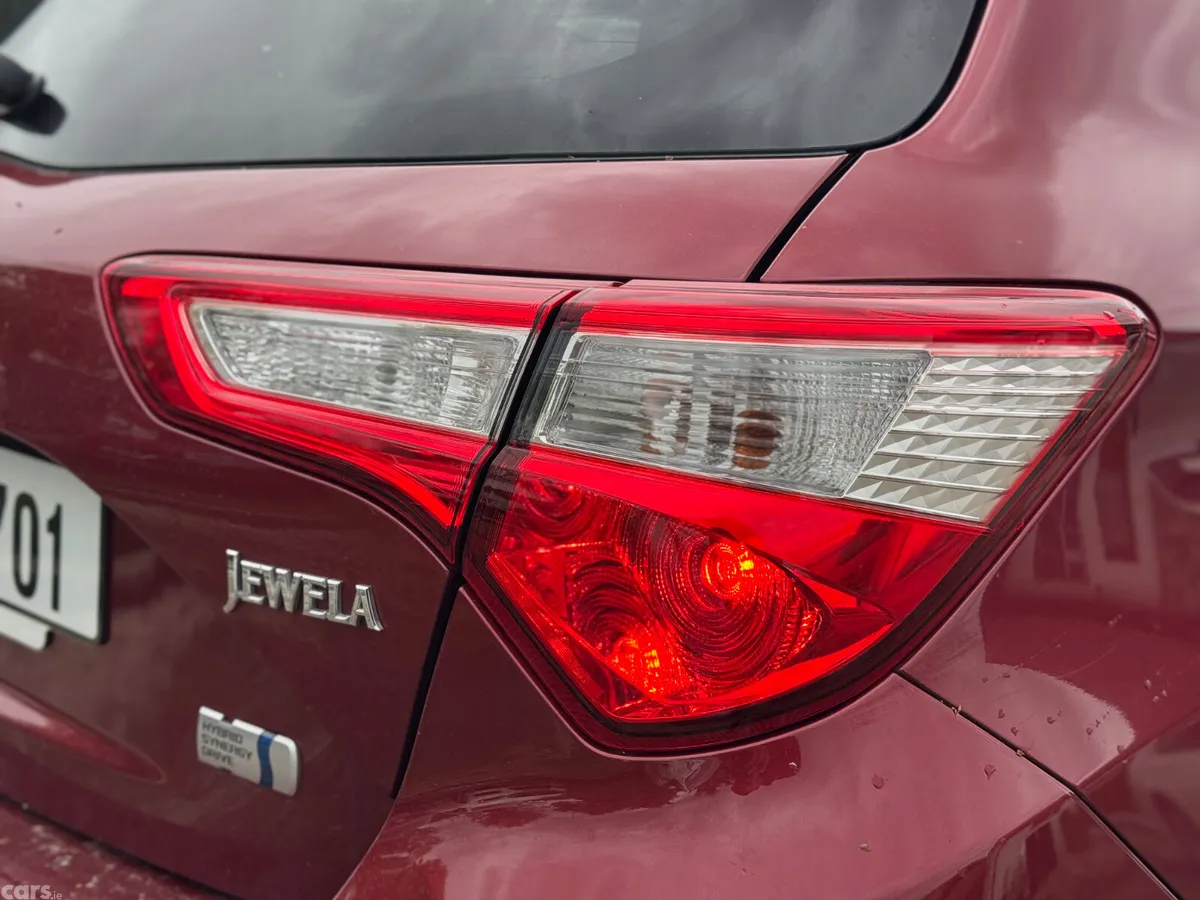 Toyota Vitz Hatchback, Petrol Hybrid, 2018, Red