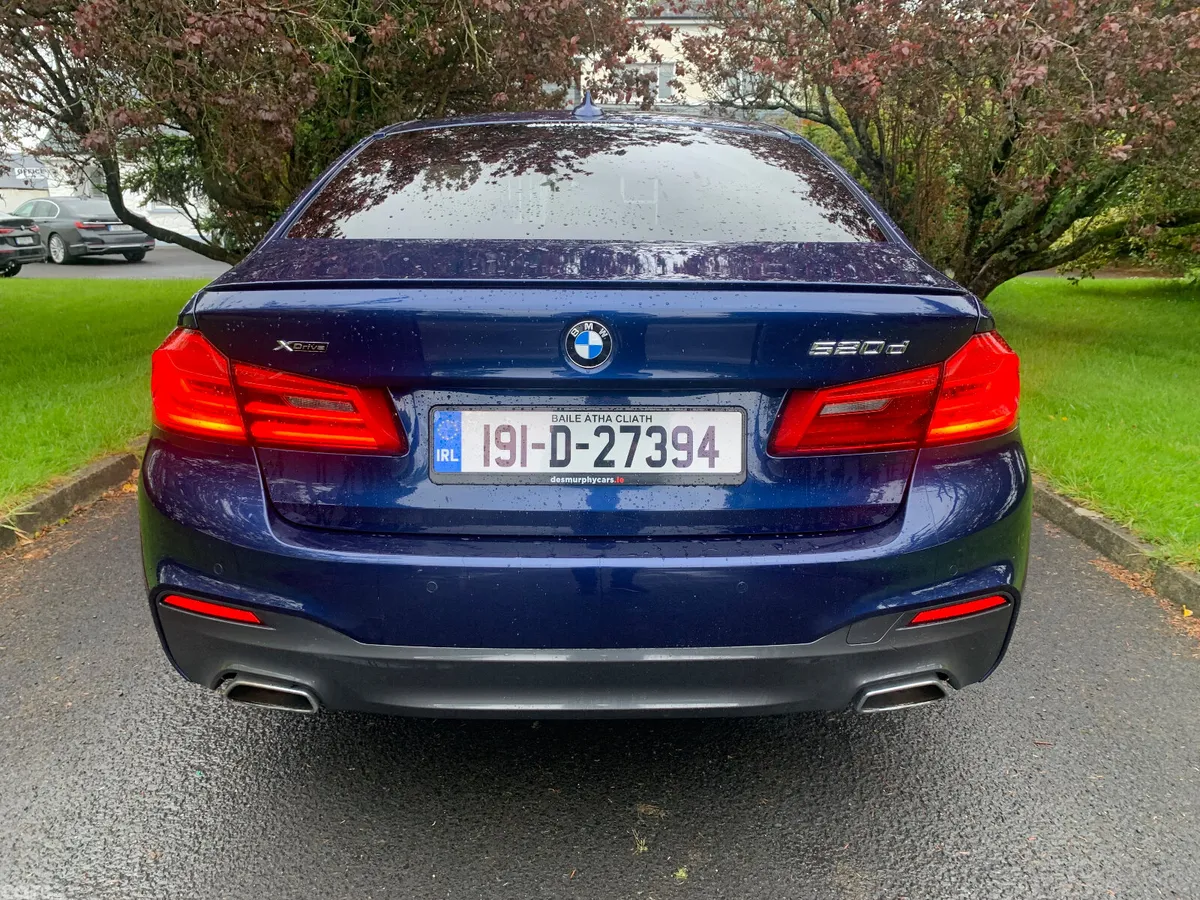 BMW 5-Series Saloon, Diesel, 2019, Blue