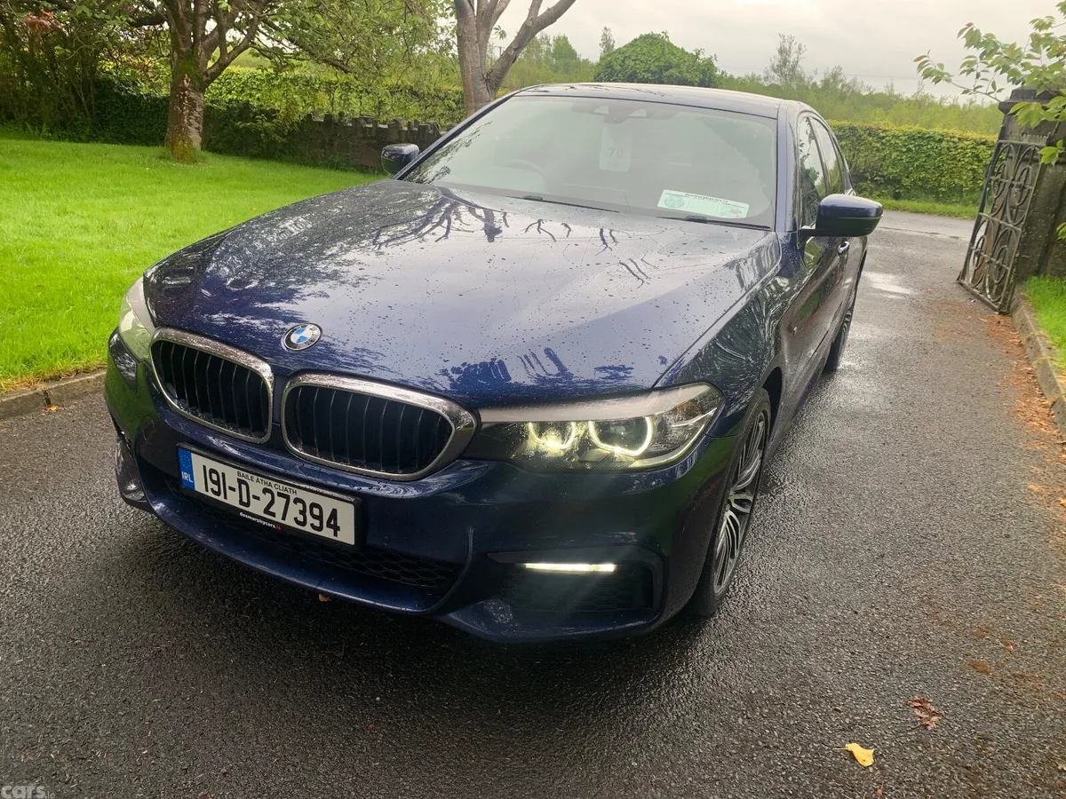 BMW 5-Series Saloon, Diesel, 2019, Blue