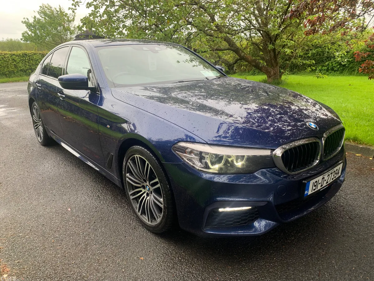 BMW 5-Series Saloon, Diesel, 2019, Blue