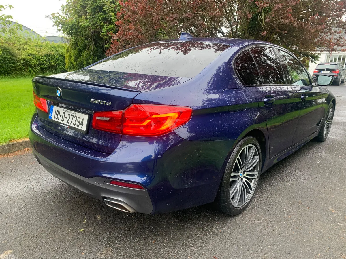 BMW 5-Series Saloon, Diesel, 2019, Blue