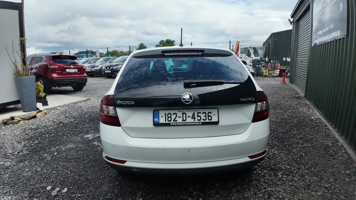 Skoda Rapid Hatchback, Diesel, 2018, White