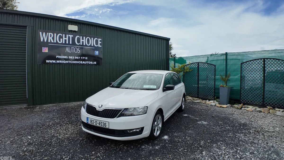 Skoda Rapid Hatchback, Diesel, 2018, White