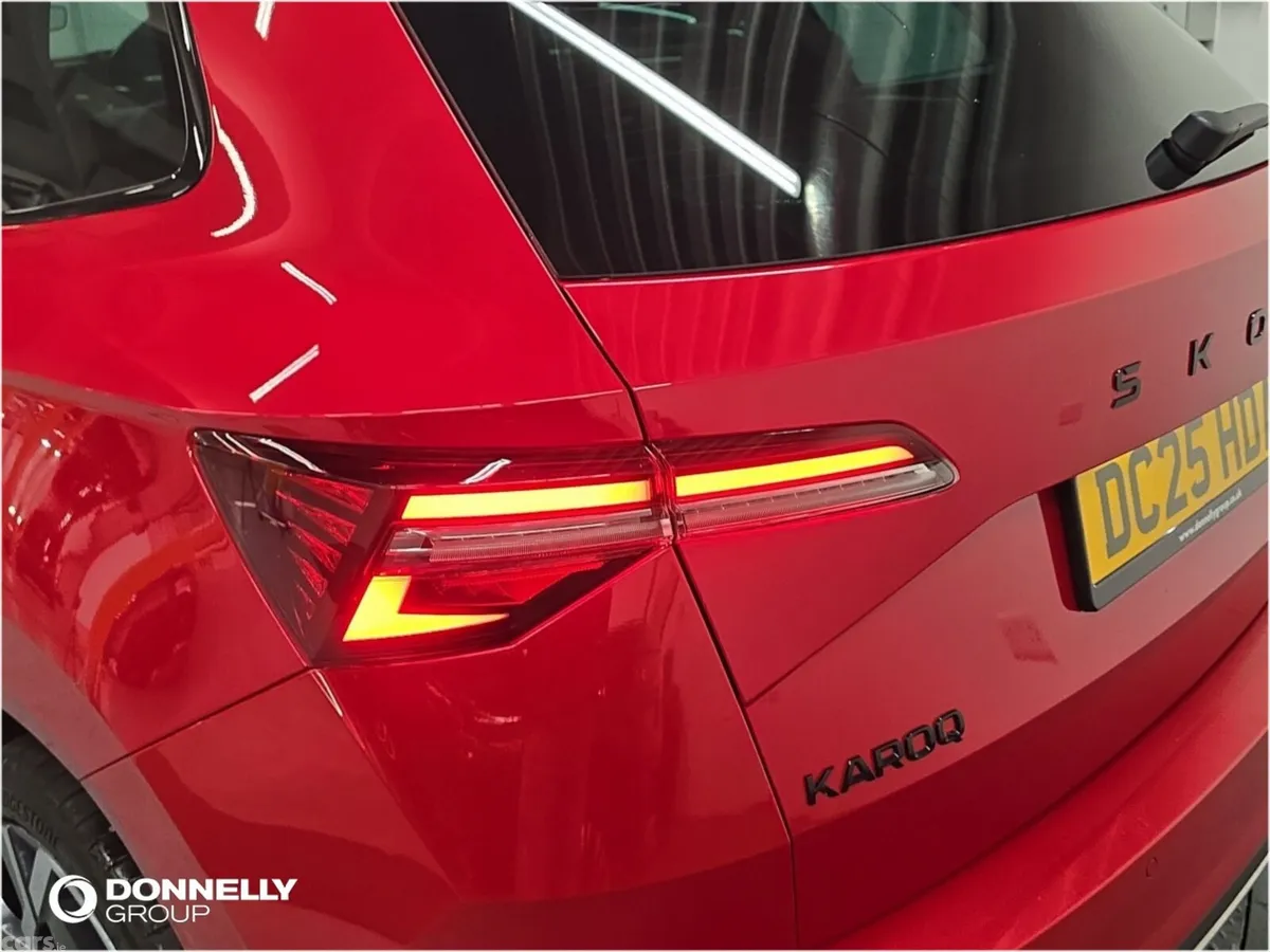 Skoda Karoq Estate, Petrol, 2025, Red