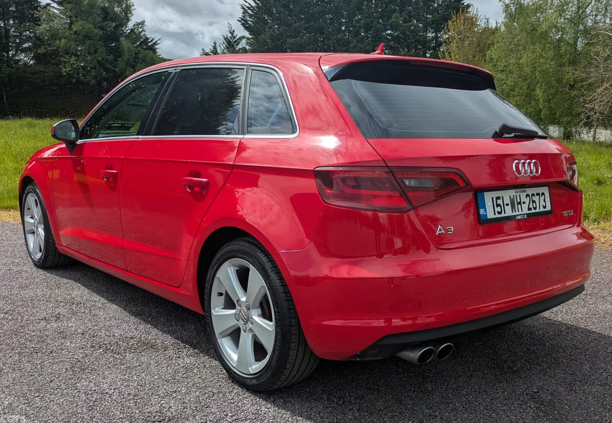 Audi A3 Hatchback, Petrol, 2015, Red