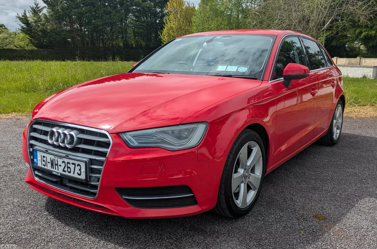 Audi A3 Hatchback, Petrol, 2015, Red