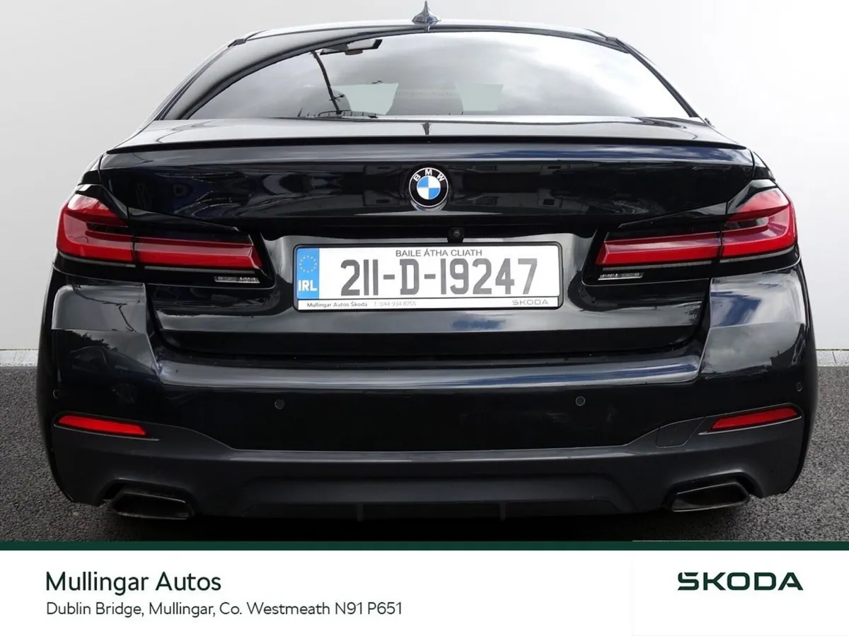 BMW 5-Series Saloon, Diesel, 2021, Black