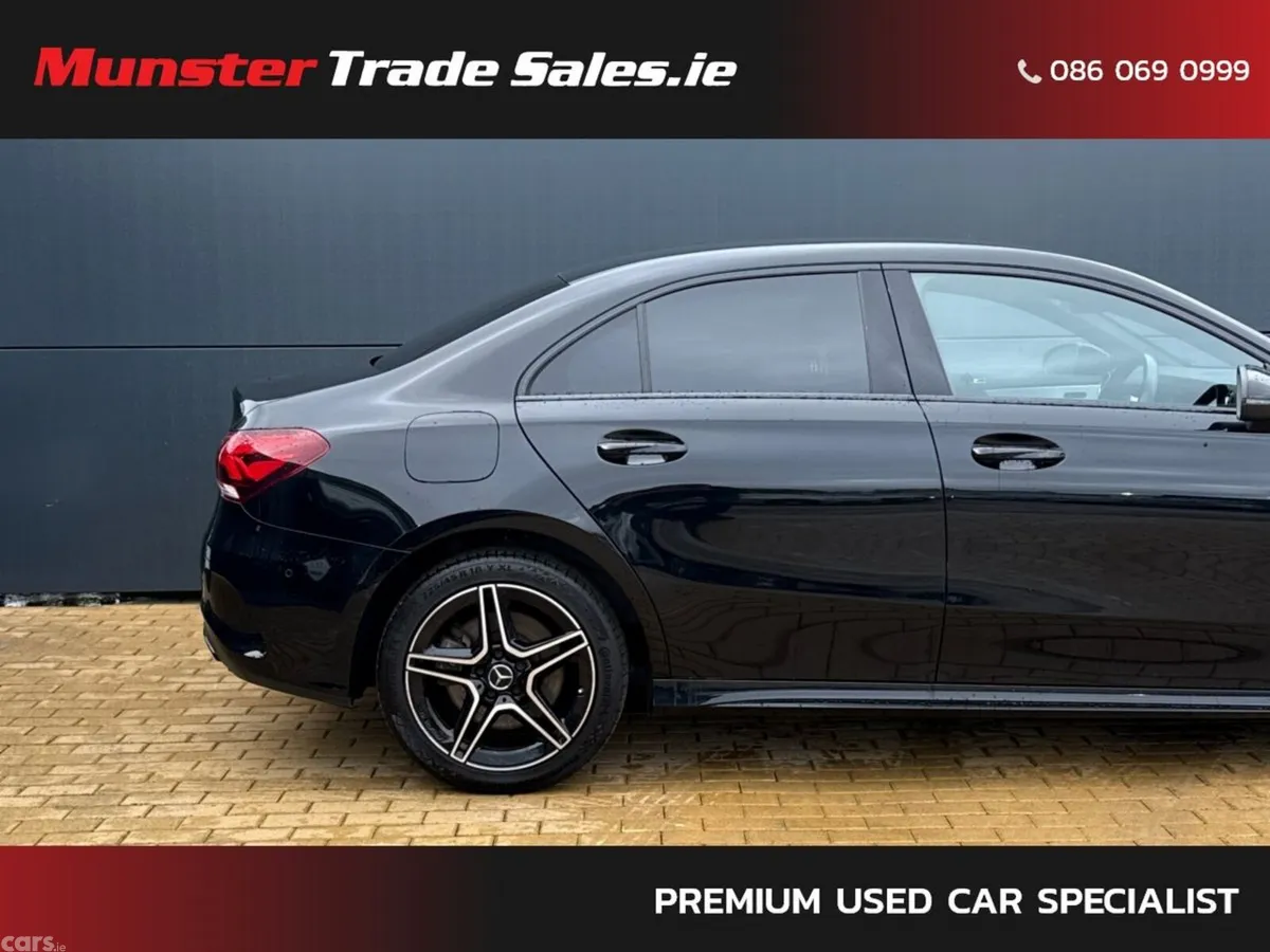 Mercedes-Benz A-Class Saloon, Petrol Hybrid, 2022, Black