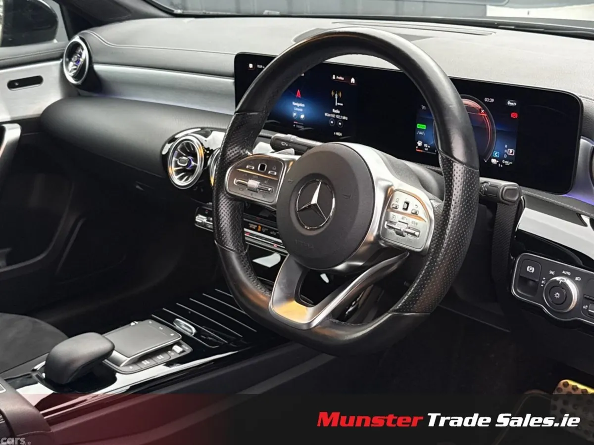 Mercedes-Benz A-Class Saloon, Petrol Hybrid, 2022, Black