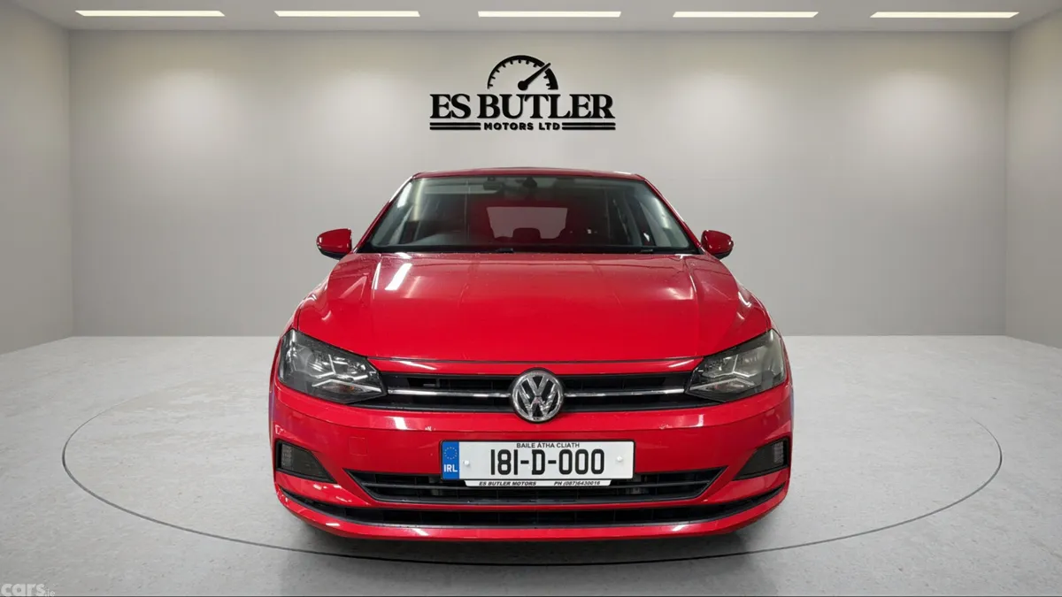 Volkswagen Polo Hatchback, Petrol, 2018, Red