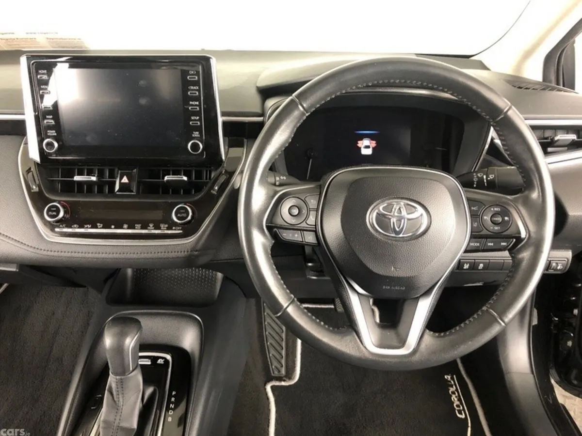 Toyota Corolla Saloon, Petrol Hybrid, 2019, Black