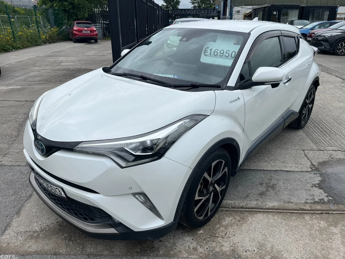 Toyota C-HR Hatchback, Petrol Hybrid, 2017, White