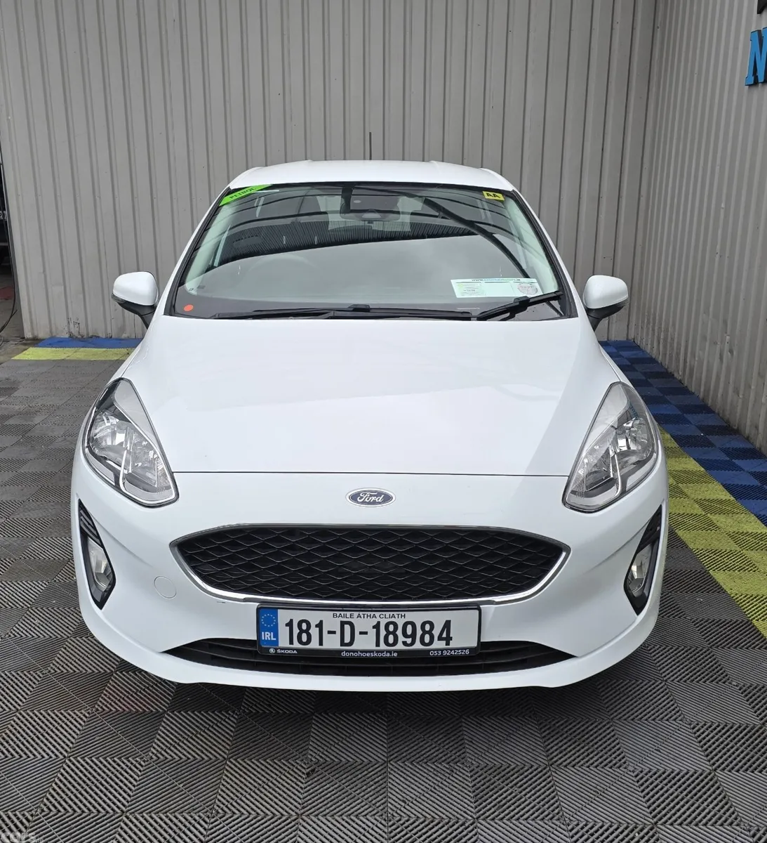 Ford Fiesta Hatchback, Petrol, 2018, White