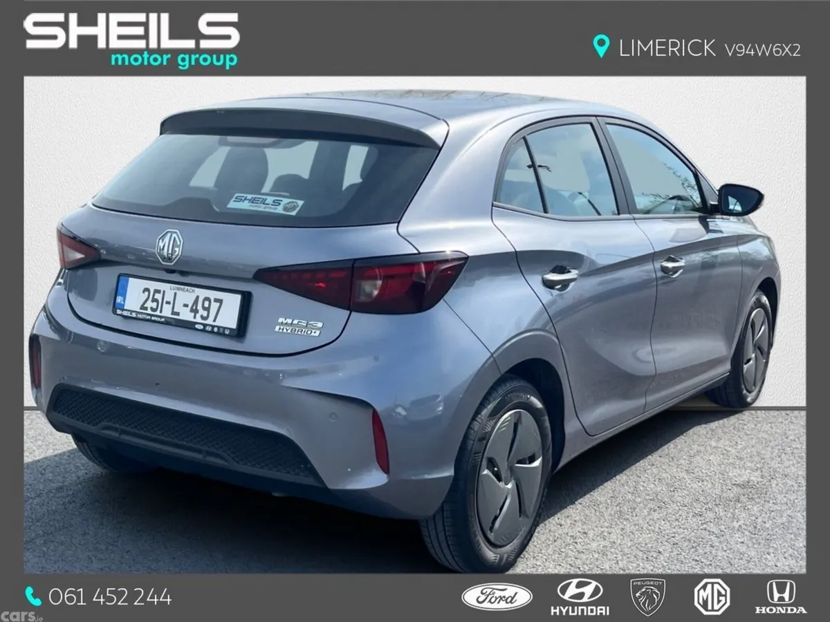 MG MG3 Hatchback, Petrol Hybrid, 2025, Grey