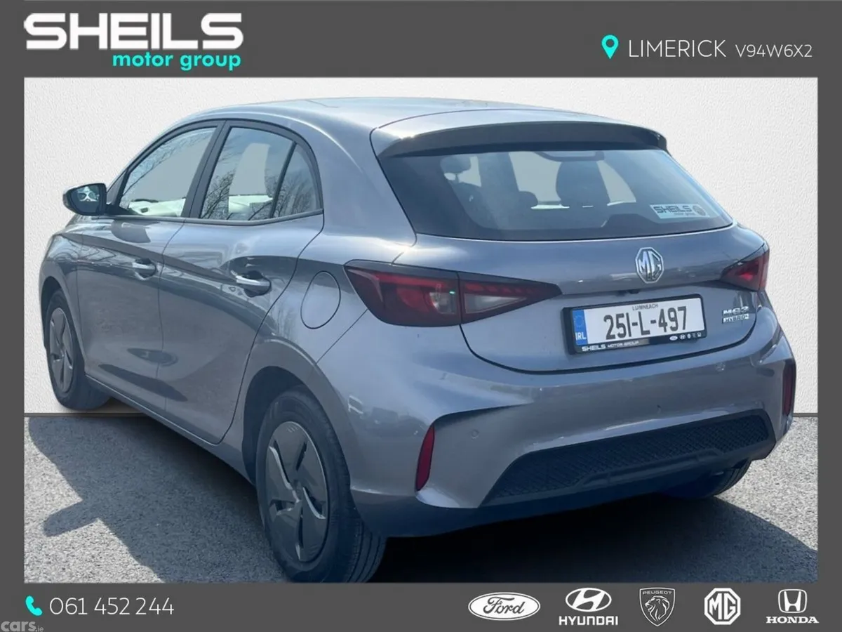 MG MG3 Hatchback, Petrol Hybrid, 2025, Grey