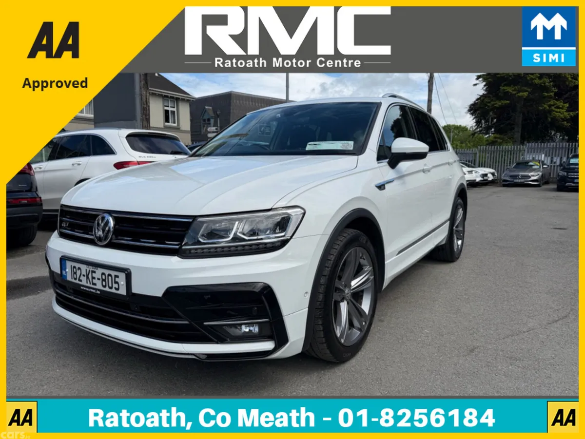 Volkswagen Tiguan SUV, Diesel, 2018, White