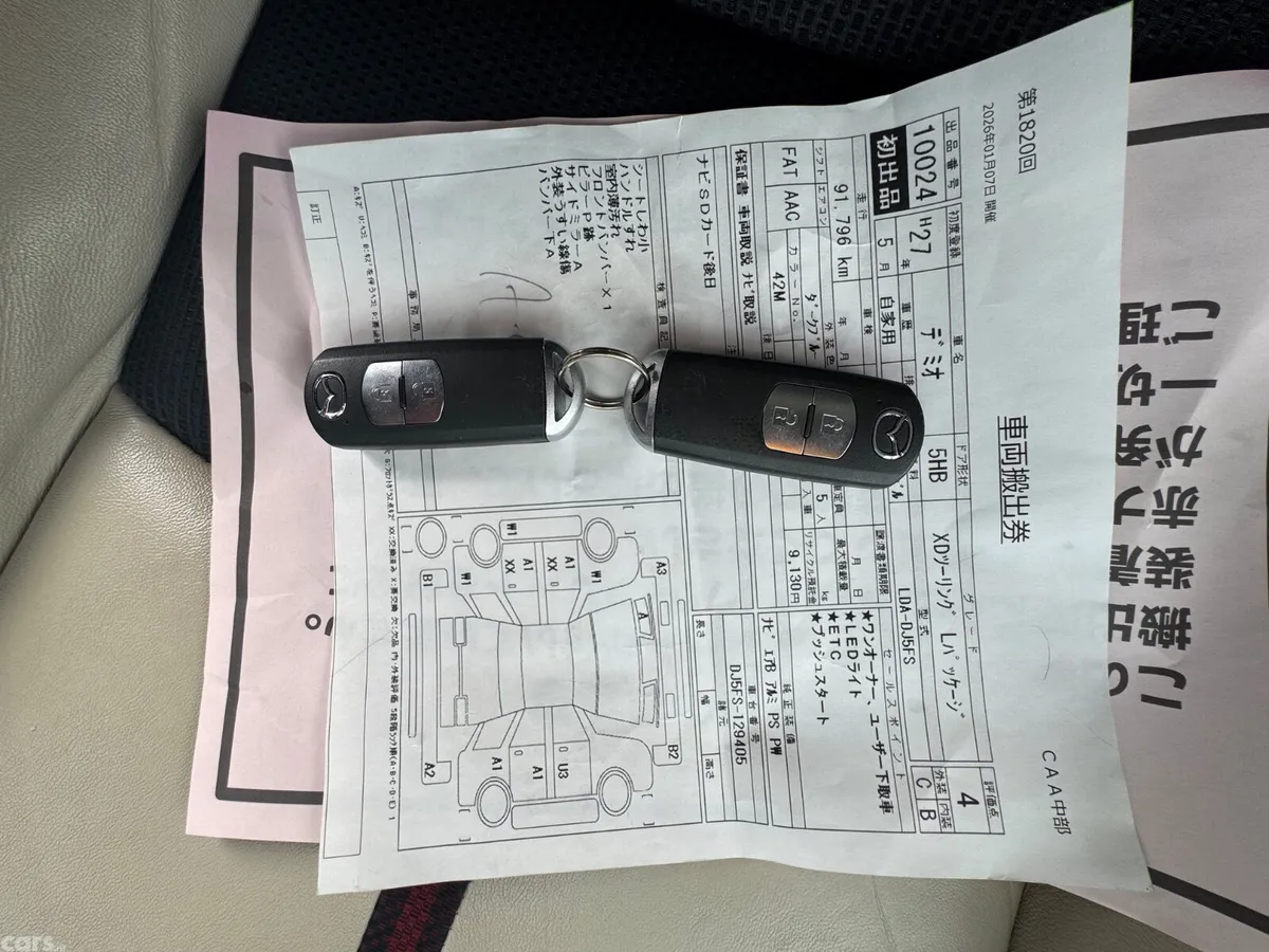 Mazda Demio Hatchback, Diesel, 2015, Blue