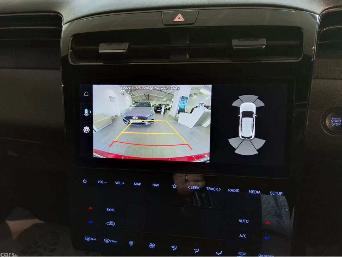 Hyundai Tucson MPV, Petrol Plug-in Hybrid, 2023, Red