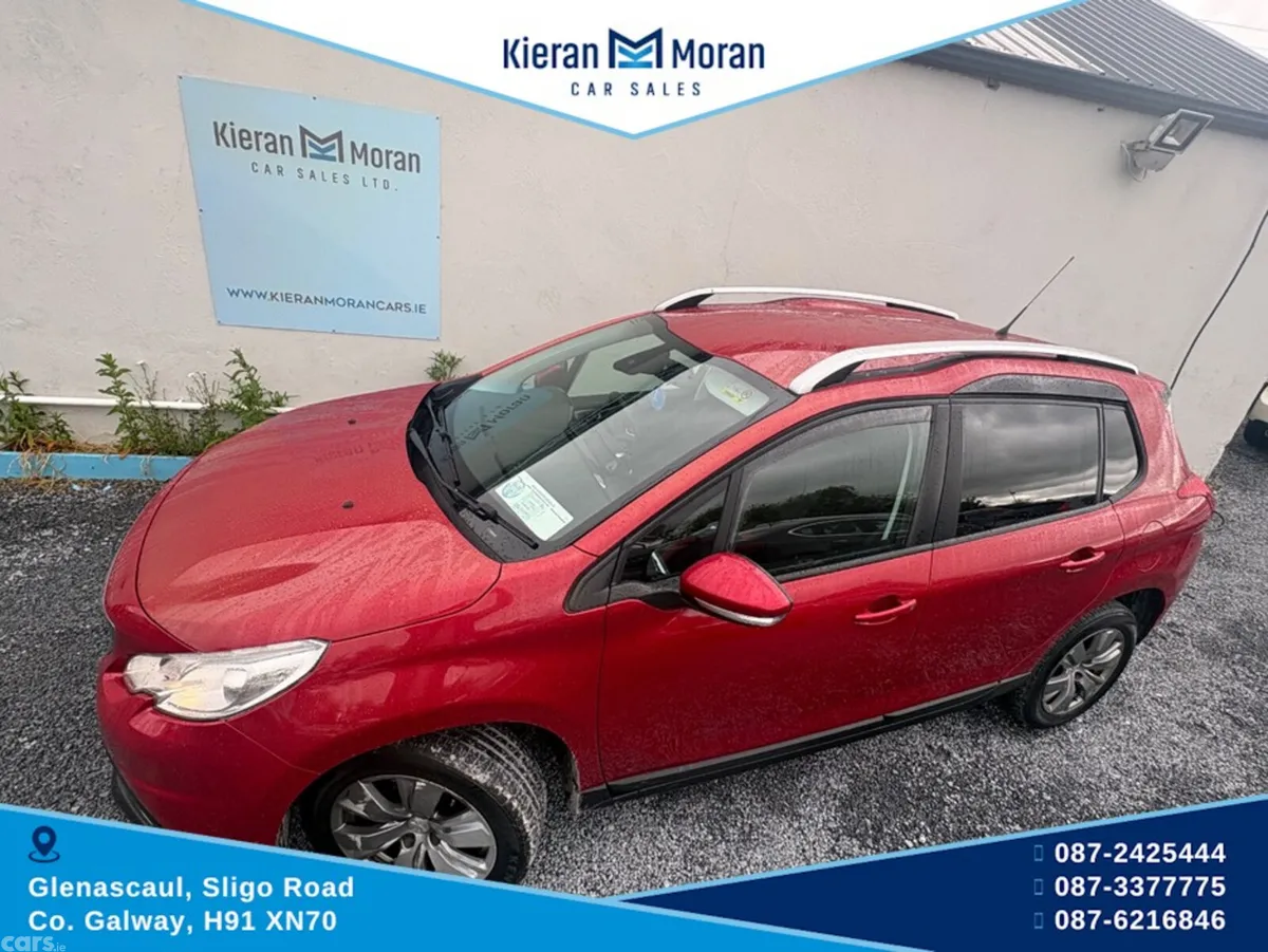 Peugeot 2008 Estate, Diesel, 2017, Red