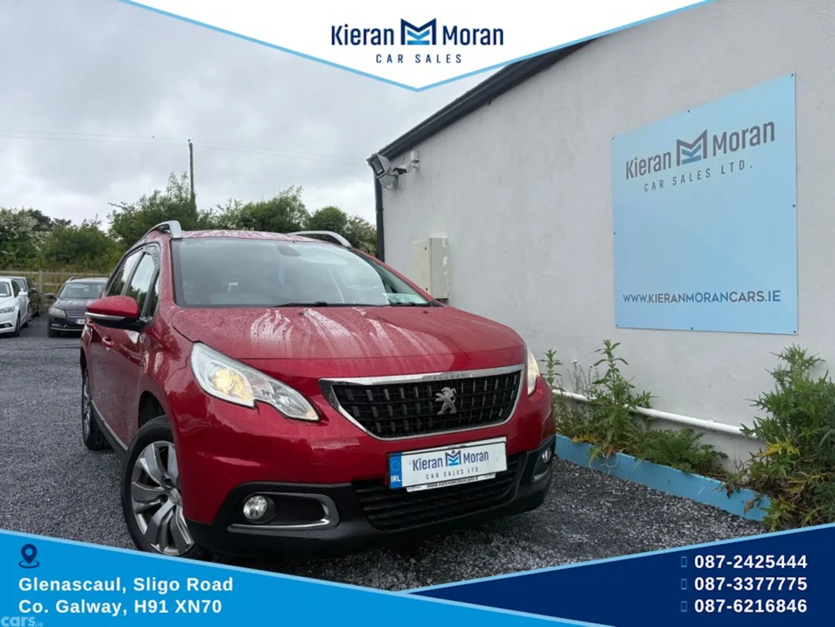 Peugeot 2008 Estate, Diesel, 2017, Red