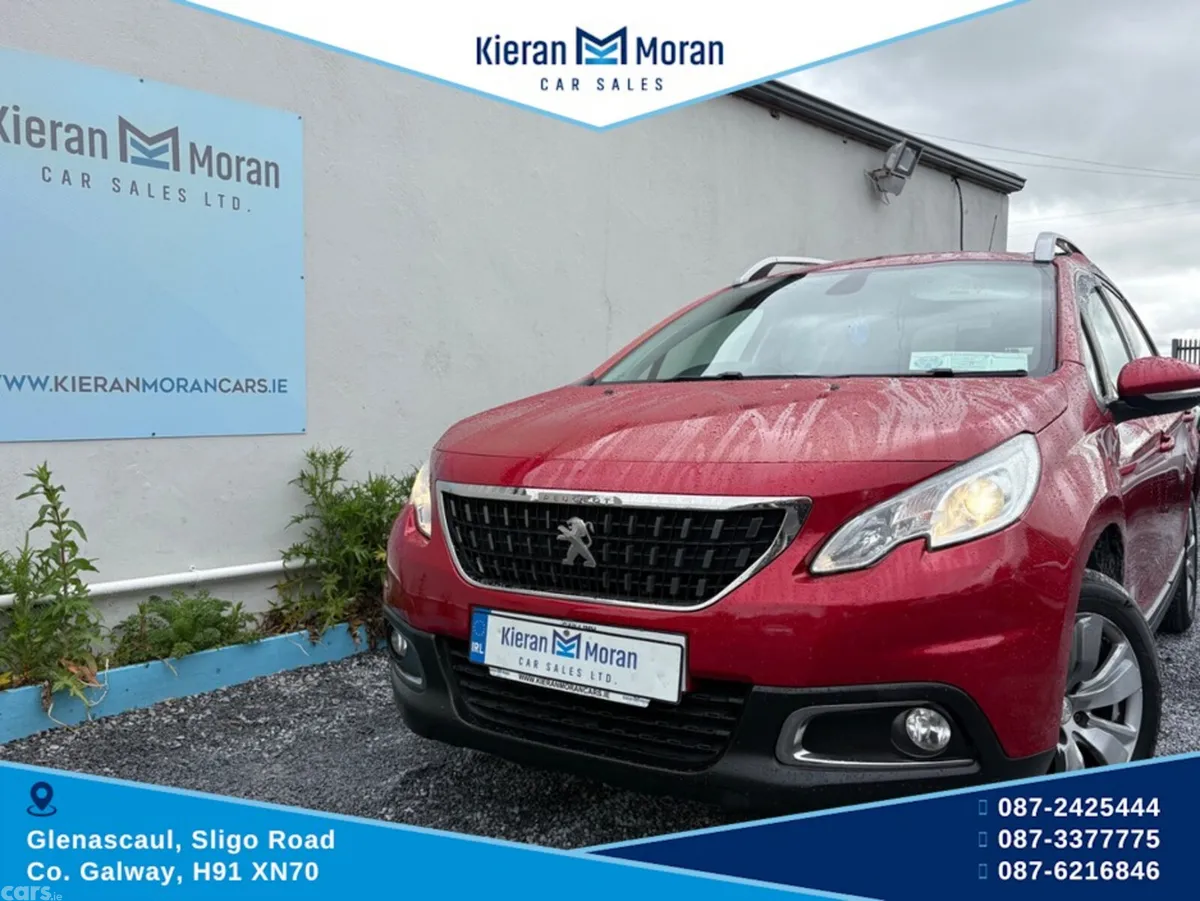 Peugeot 2008 Estate, Diesel, 2017, Red