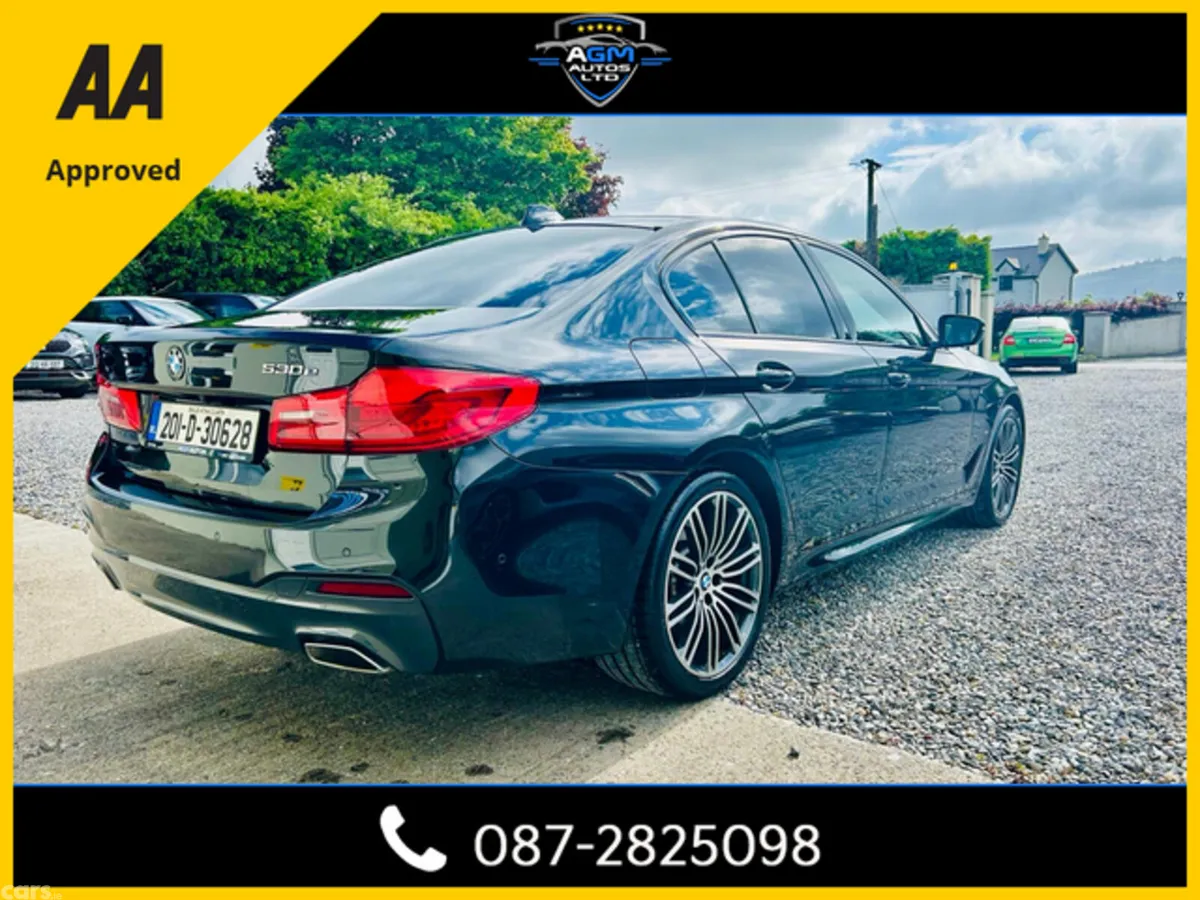 BMW 5-Series Saloon, Petrol Plug-in Hybrid, 2020, Black