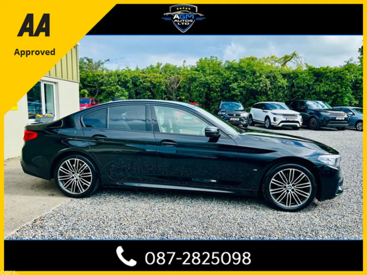 BMW 5-Series Saloon, Petrol Plug-in Hybrid, 2020, Black