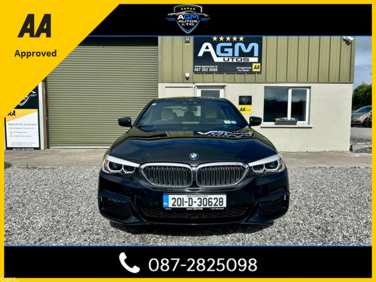 BMW 5-Series Saloon, Petrol Plug-in Hybrid, 2020, Black