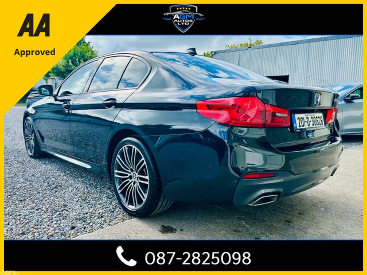 BMW 5-Series Saloon, Petrol Plug-in Hybrid, 2020, Black