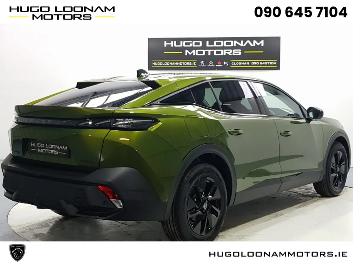 Peugeot 408 Hatchback, Petrol Hybrid, 2026, Green