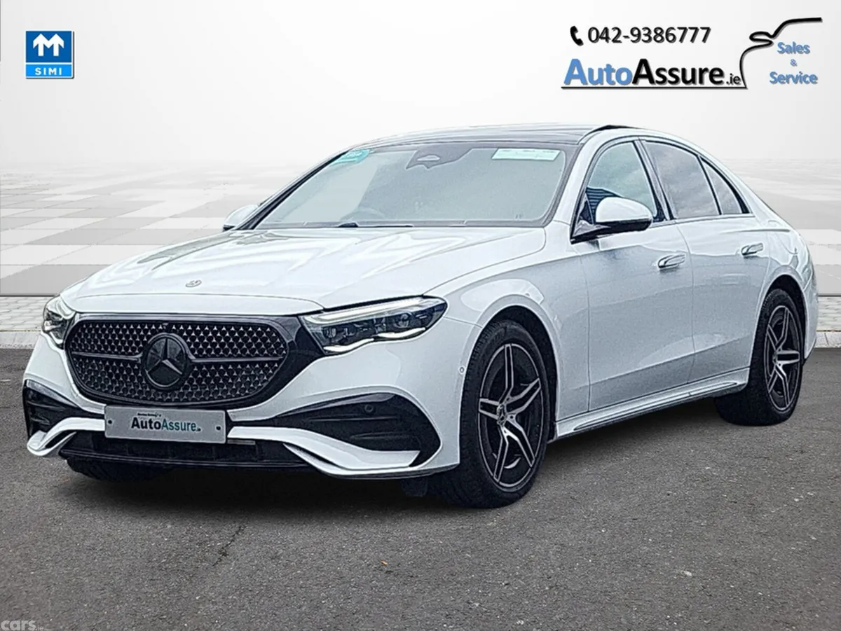 Mercedes-Benz E-Class Saloon, Petrol Hybrid, 2025, White