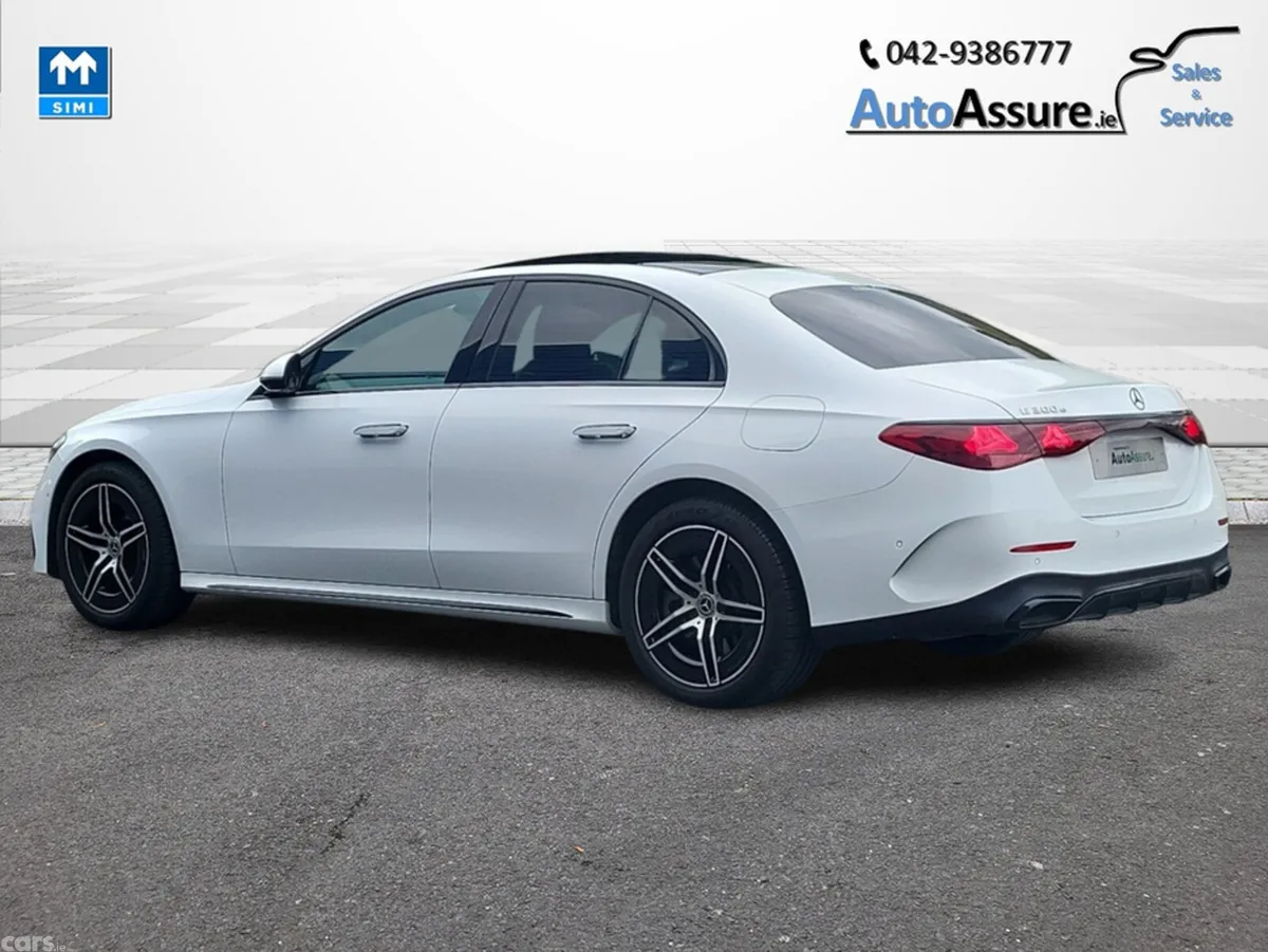 Mercedes-Benz E-Class Saloon, Petrol Hybrid, 2025, White